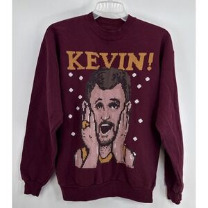 Kevin Love Ugly Christmas‎ Sweatshirt Fresh Brewed Tees Size M